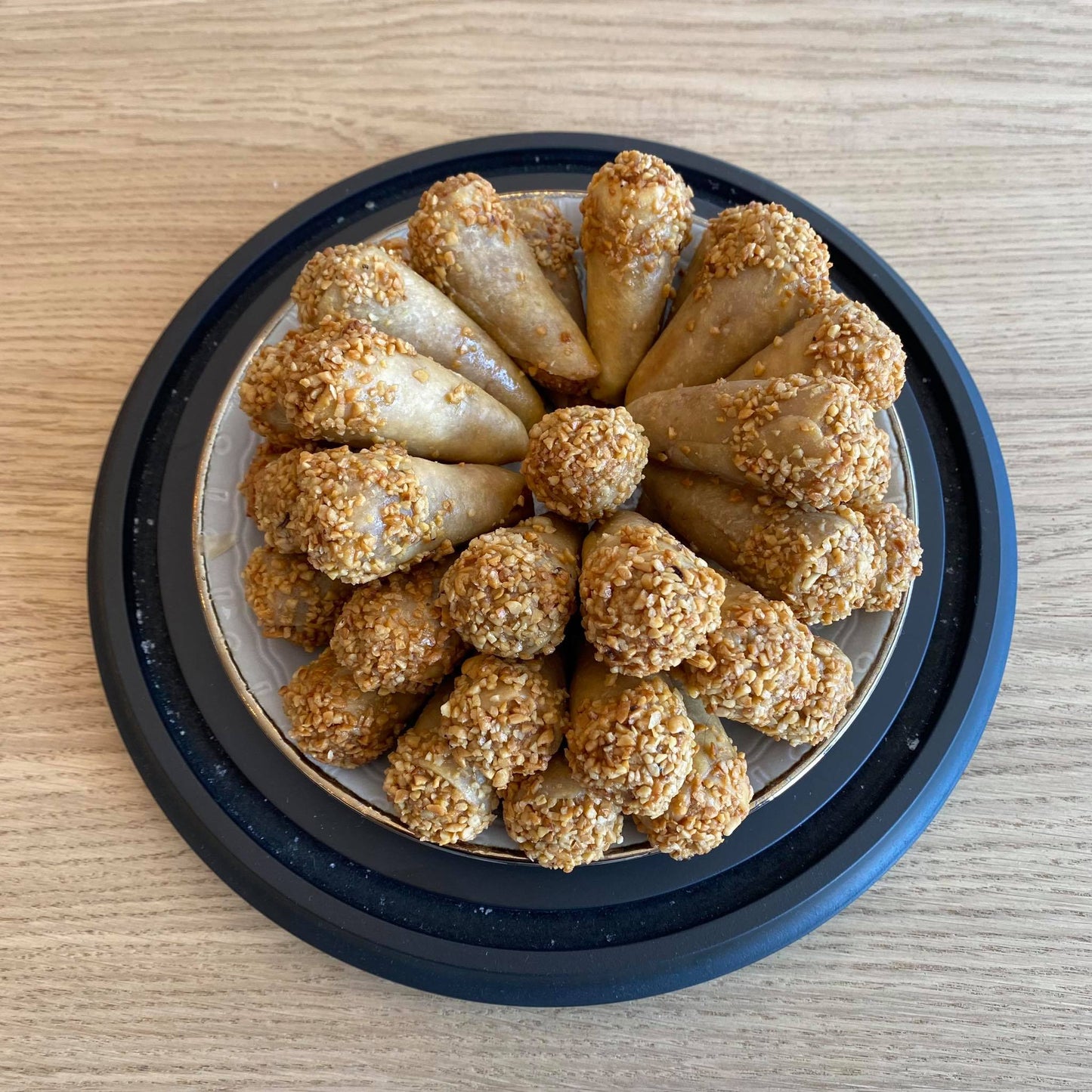 Cornet au cacahuètes