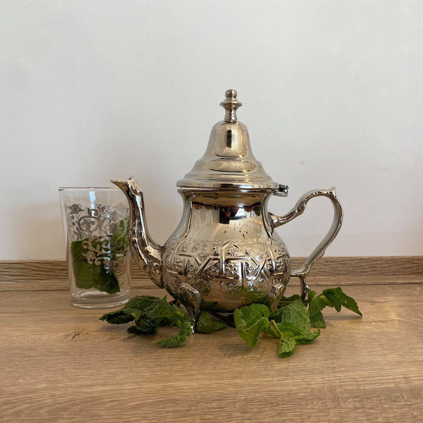 Thé Marocain à la menthe fraiche